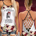 A WOMAN HORSE October Criss Cross - HR7101