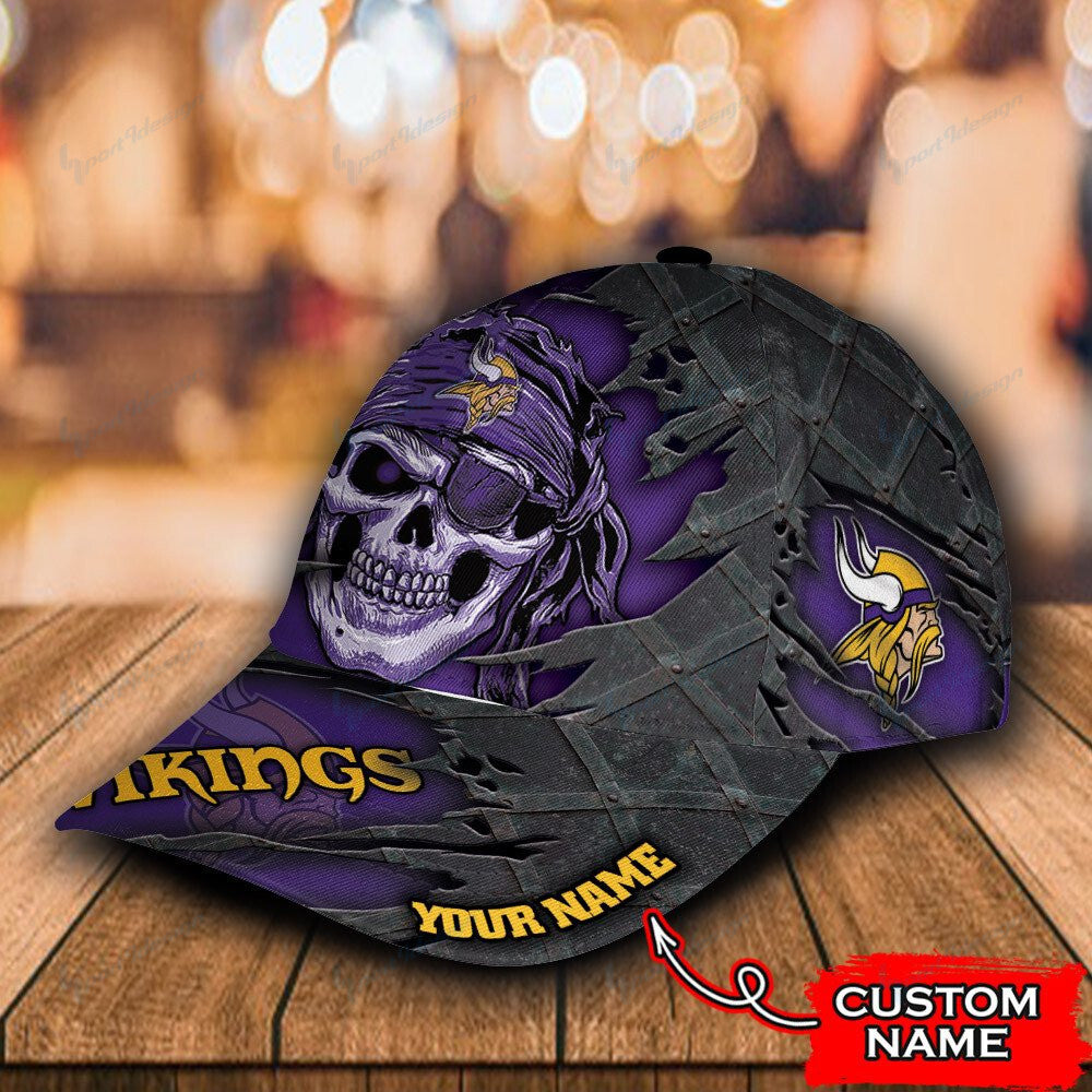 Minnesota Vikings Personalized Classic Cap 404
