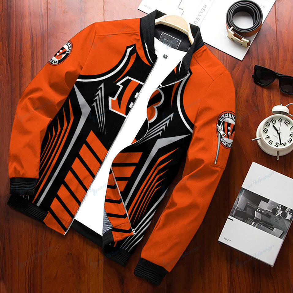 Cincinnati Bengals Bomber Jacket BG250