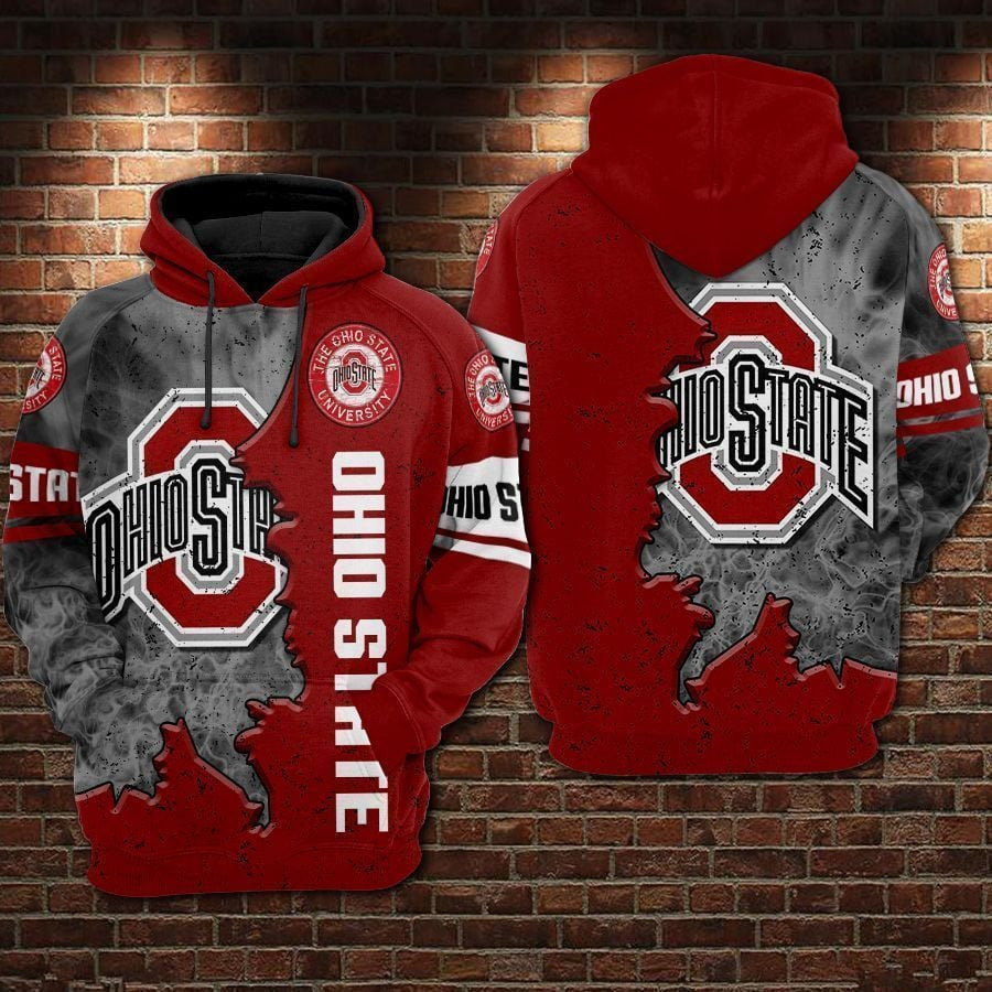 NCAAF Ohio State Buckeyes Hoodie 3D Nicegift 3HOU5A4