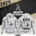Arizona Cardinals Veterans Day Hoodie VTR2529