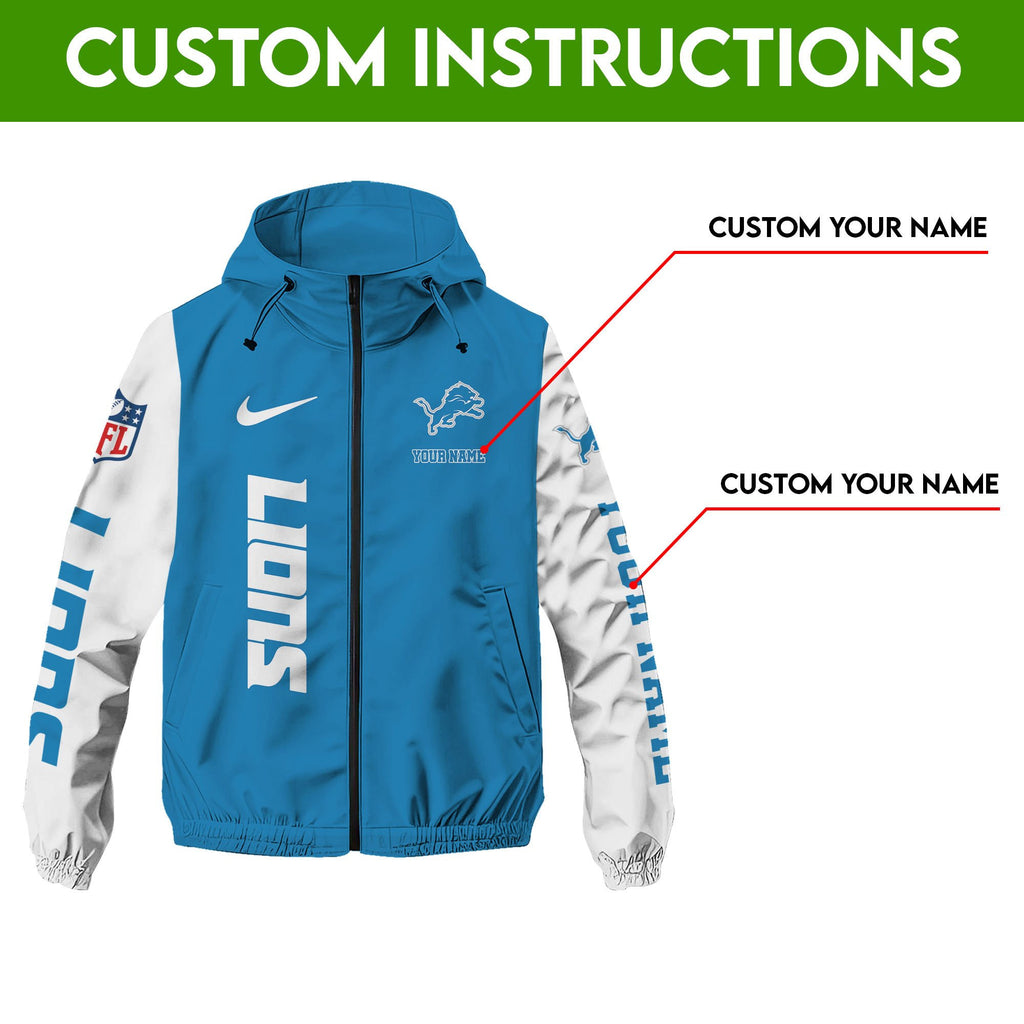 Detroit Lions Outdoor Jacket AZBTOJ000022