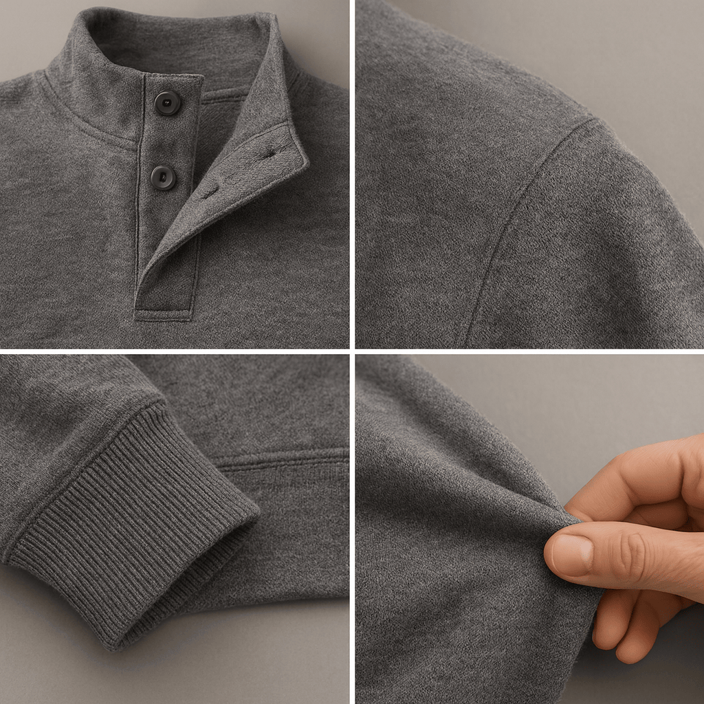 Houston Texans Premium Stand-Collar Game-Day Pullover - Engineered Warmth & Personalized Name S9DBSCH045