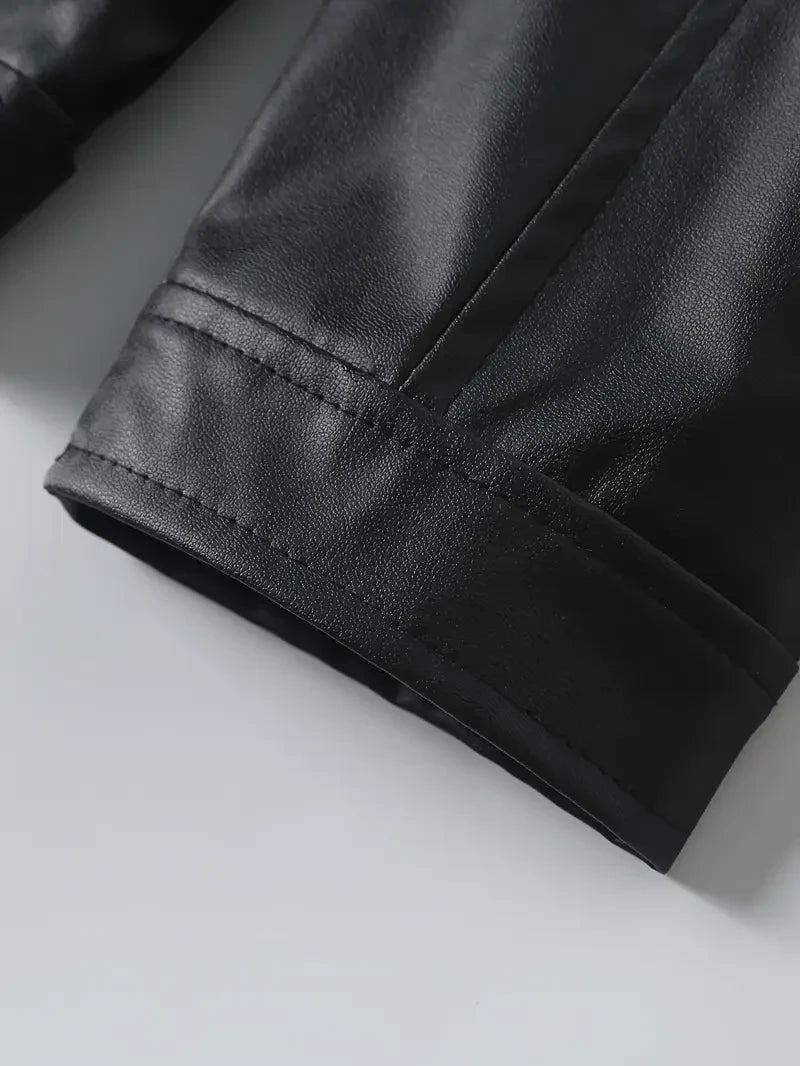 Ultra-Premium Leather Jacket Dual Zip Chest— Los Angeles Rams SPTSLJ012