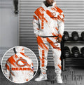 Chicago Bears Combo Hoodie And Sweatpants Gift For Fan AZHD1359