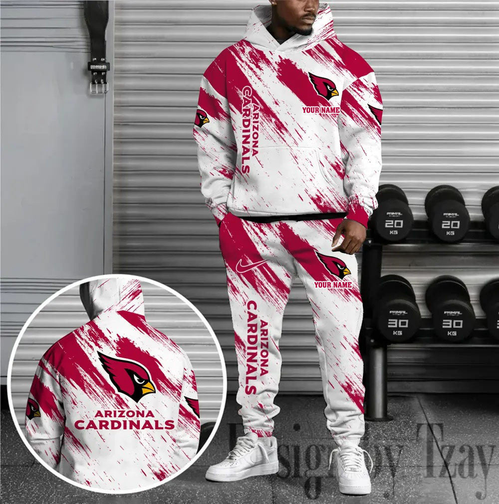 Arizona Cardinals Combo Hoodie And Sweatpants Gift For Fan AZHD1354