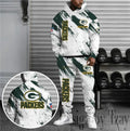 Green Bay Packers Combo Hoodie And Sweatpants Gift For Fan AZHD1365