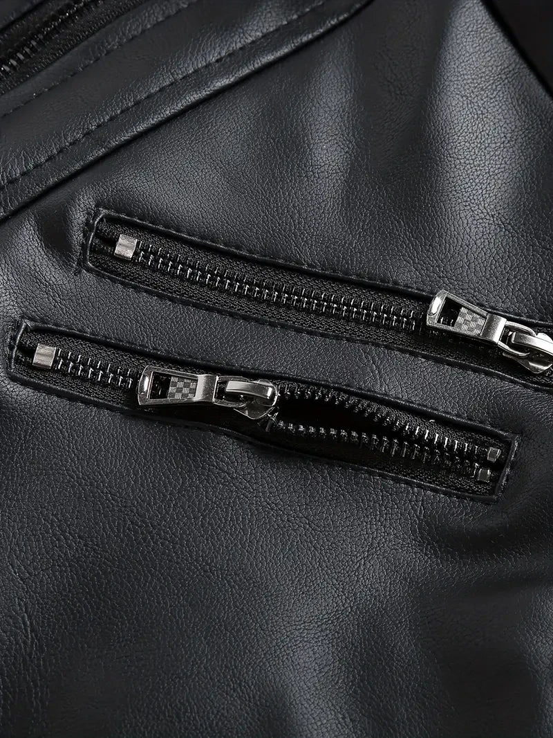 Premium & Ultra-Thick Leather Jacket with Fleece Hood Cincinnati Bengals - PHVK8402
