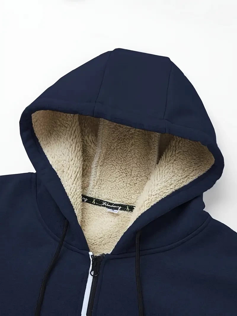 Minnesota Vikings DMTZ0858 Premium Sherpa-Lined Winter Hoodie – Personalized Edition