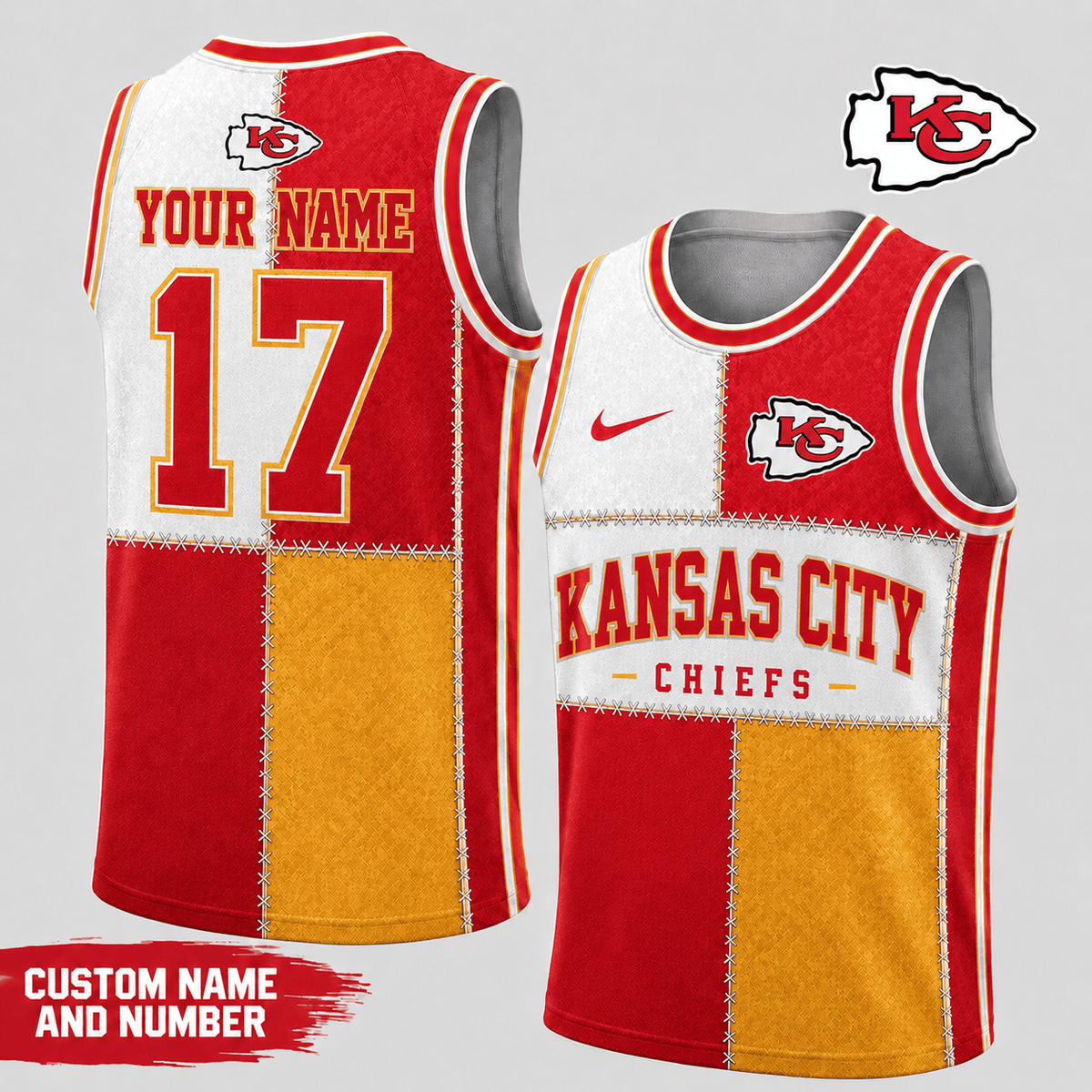 Kansas City Chiefs | Premium NFL Fan Pride Tank Top Shirt VA2510