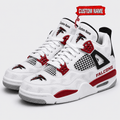 Atlanta Falcons Personalized AJ4 Sneaker VA354