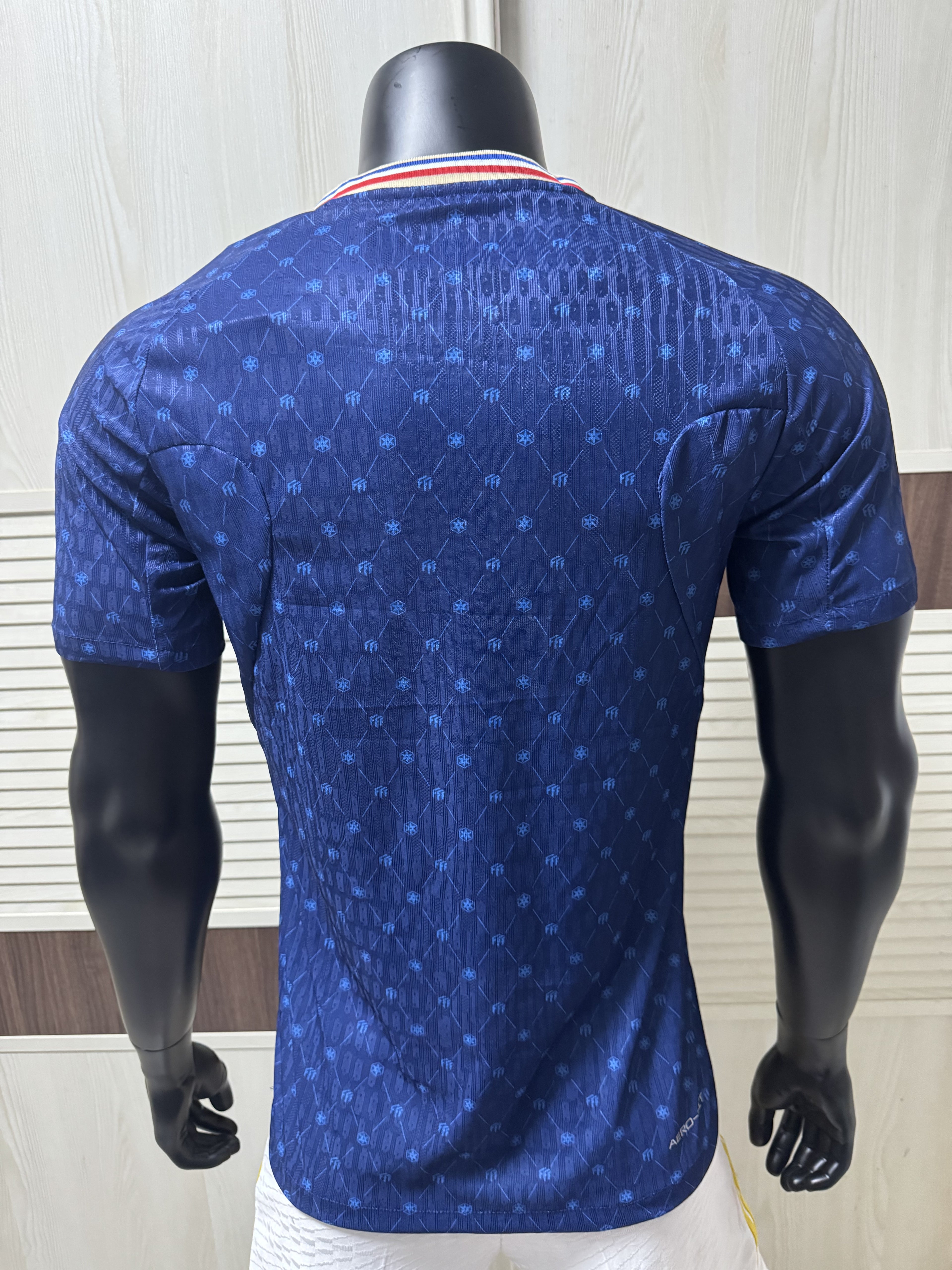 26-27 France Royal blue Casual Edition Player Version Training shirts