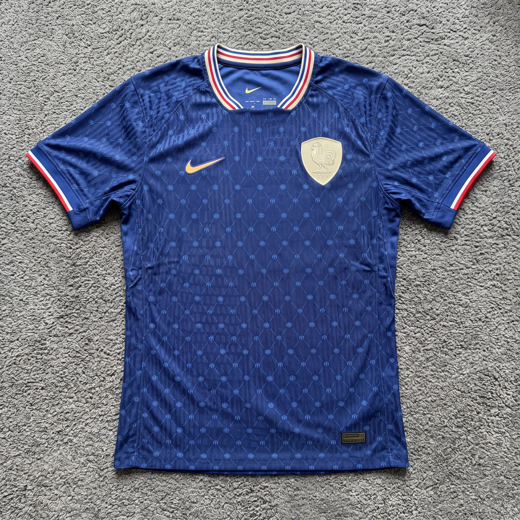 26-27 France Royal blue Casual Edition Player Version Training shirts