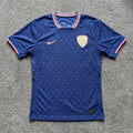 26-27 France Royal blue Casual Edition Player Version Training shirts