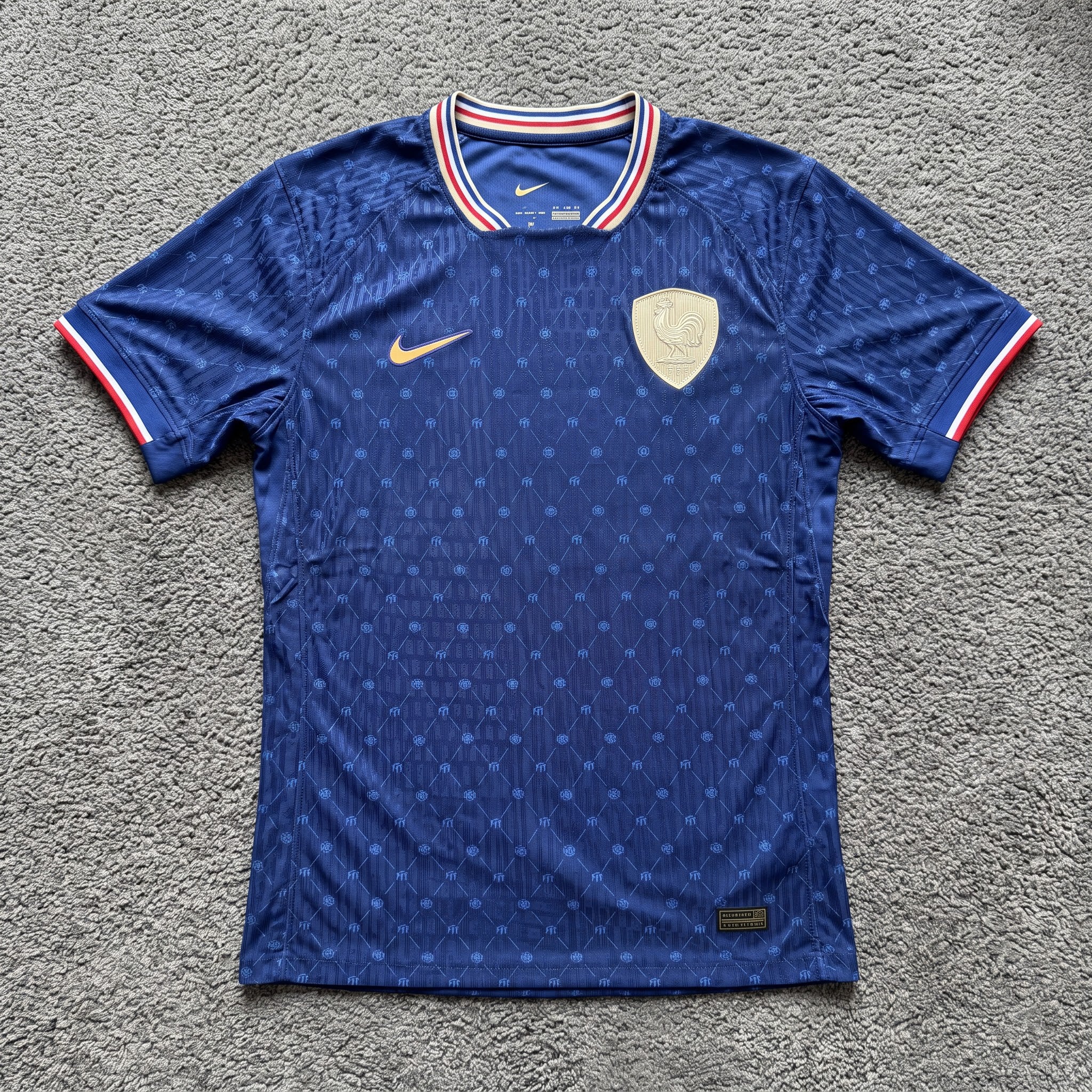 26-27 France Royal blue Casual Edition Player Version Training shirts