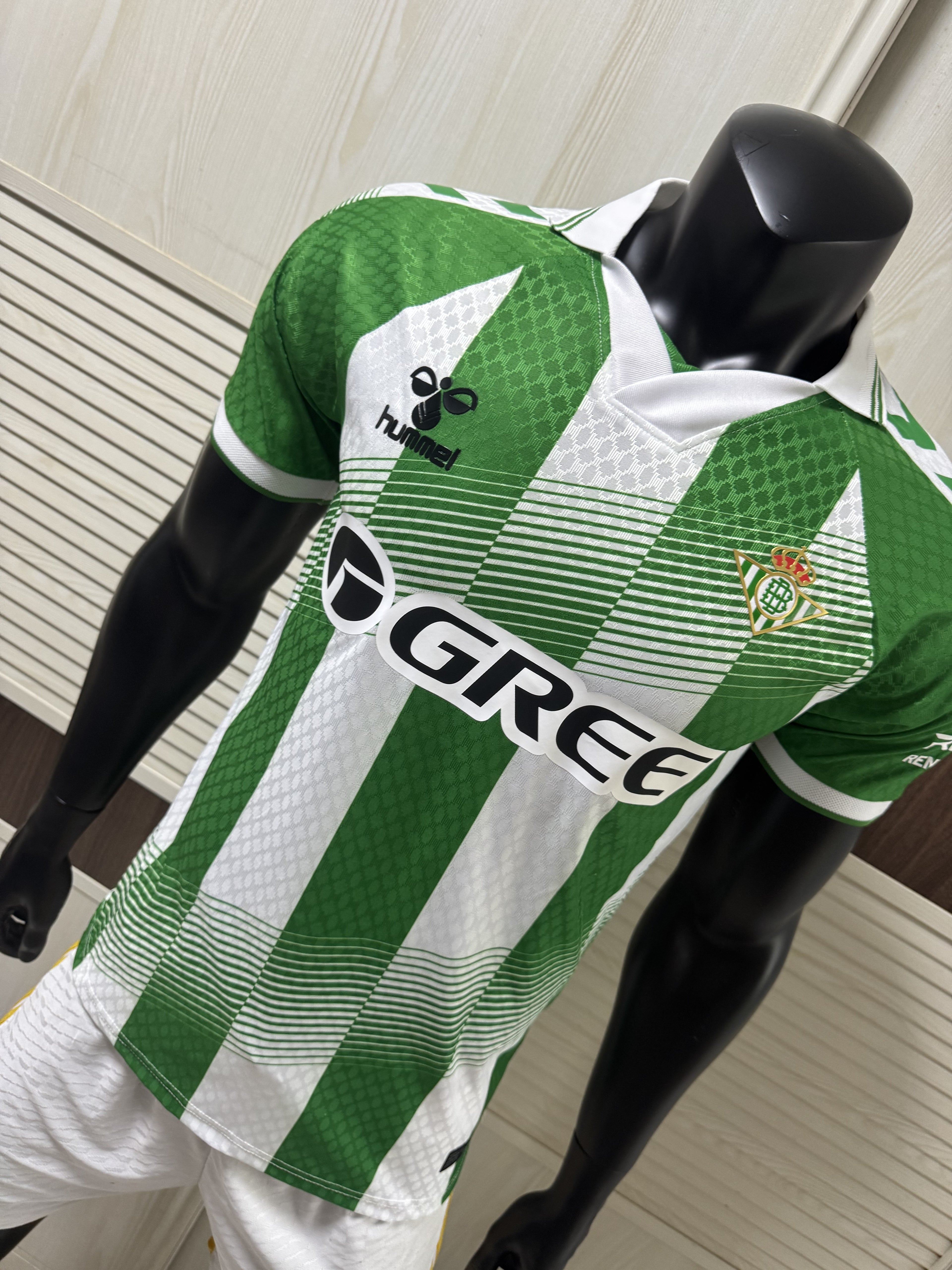 Real Betis 2627 Home Shirt Adult Short Sleeve UCL