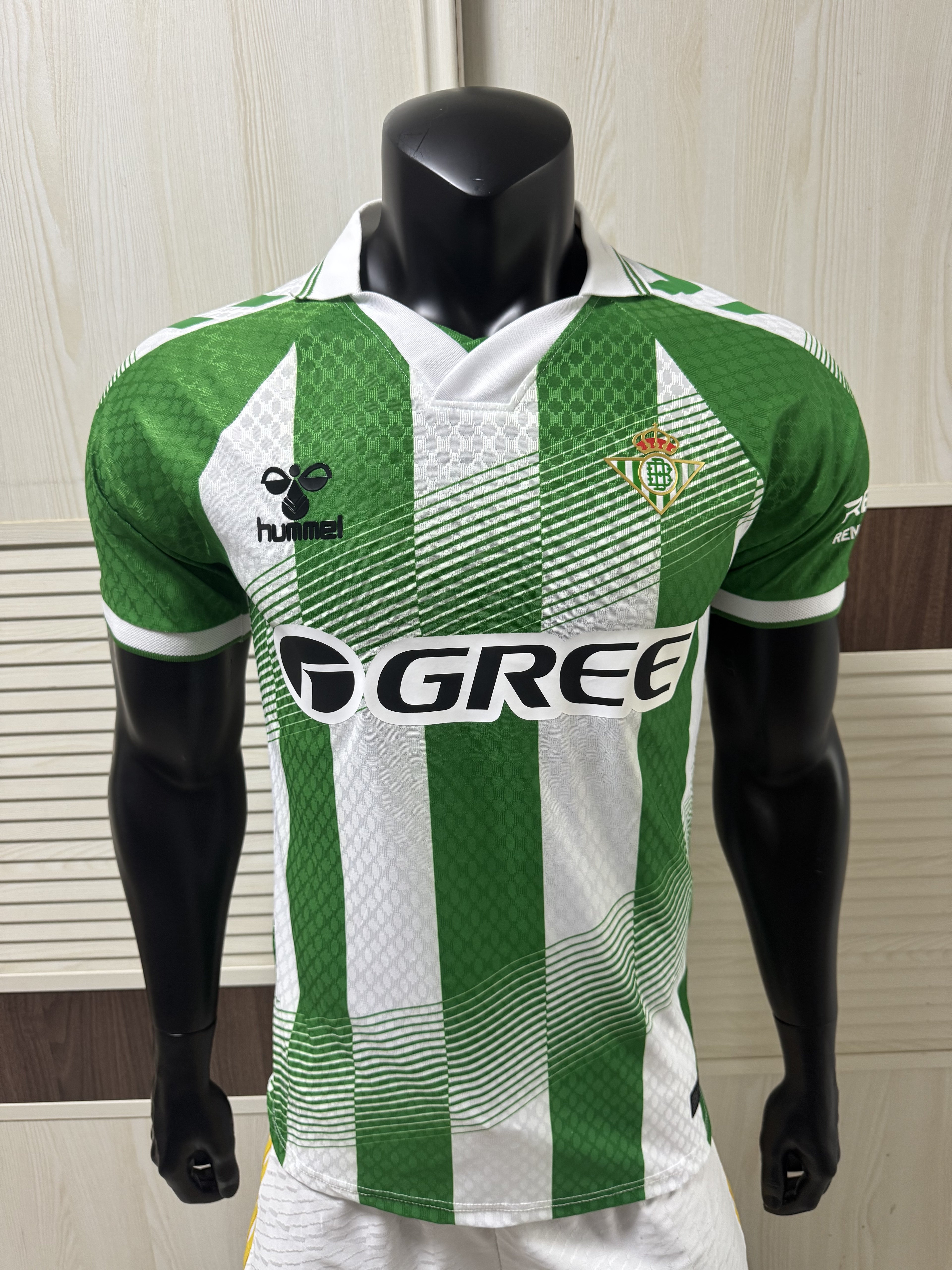 Real Betis 2627 Home Shirt Adult Short Sleeve UCL