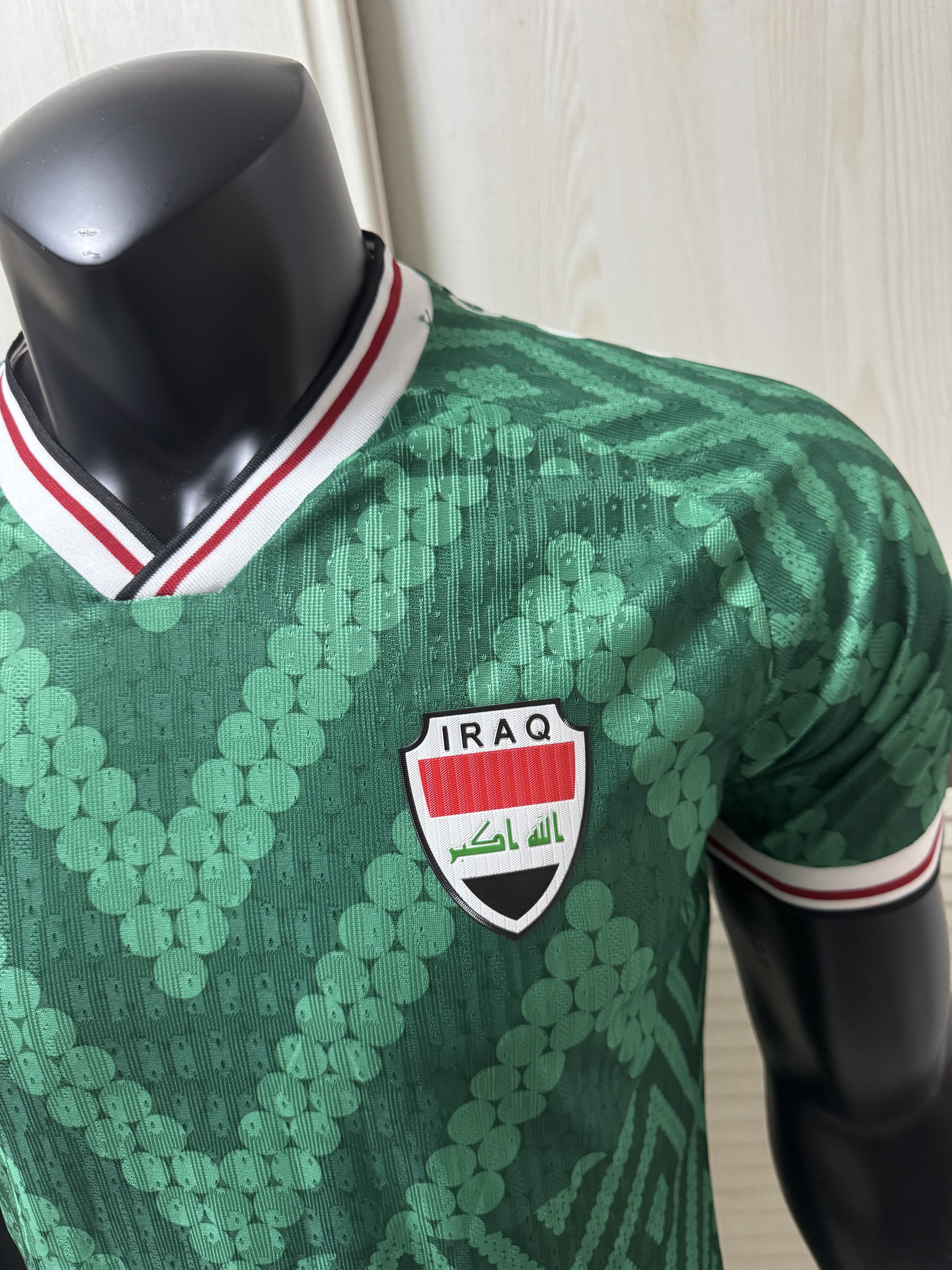 Iraq National Team FIFA Jako Men's Green 2026 Away Authentic Jersey
