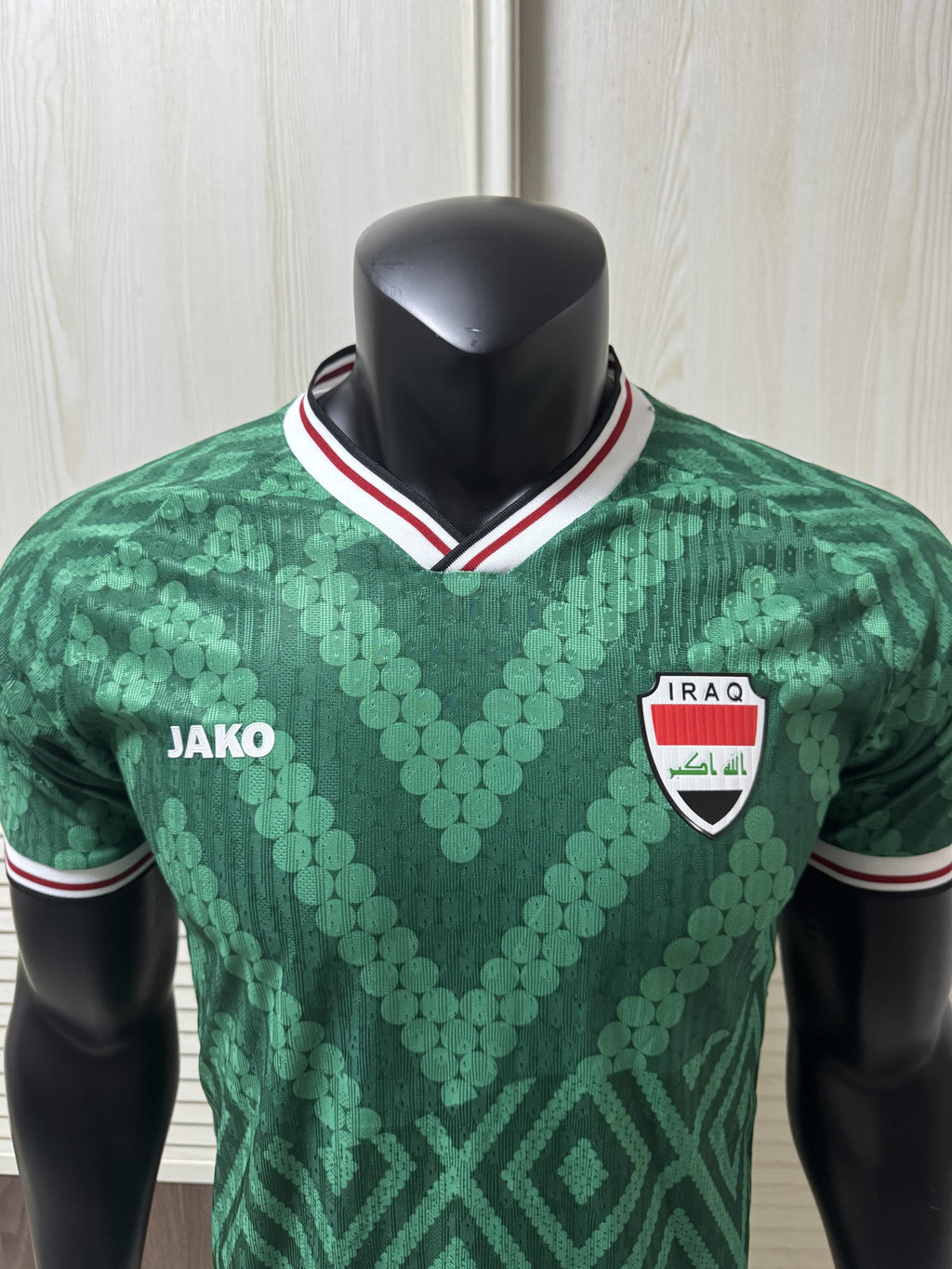 Iraq National Team FIFA Jako Men's Green 2026 Away Authentic Jersey