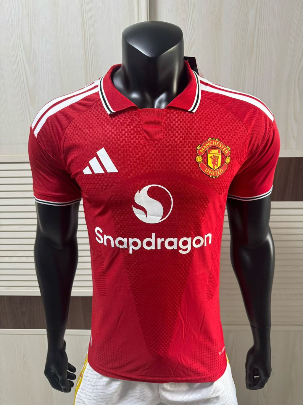 Red adidas Manchester United FC 202627 Home Shirt