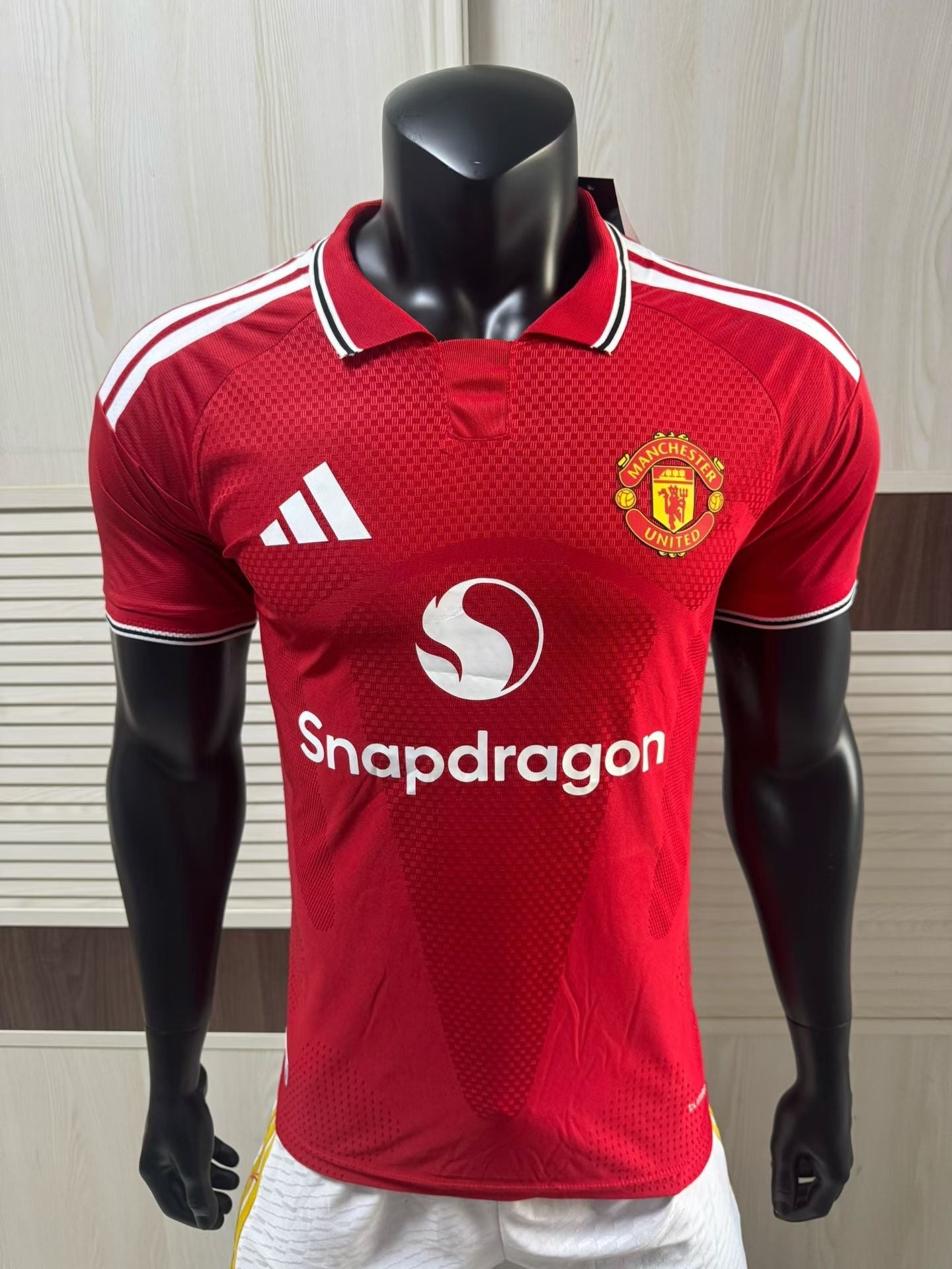 Red adidas Manchester United FC 202627 Home Shirt