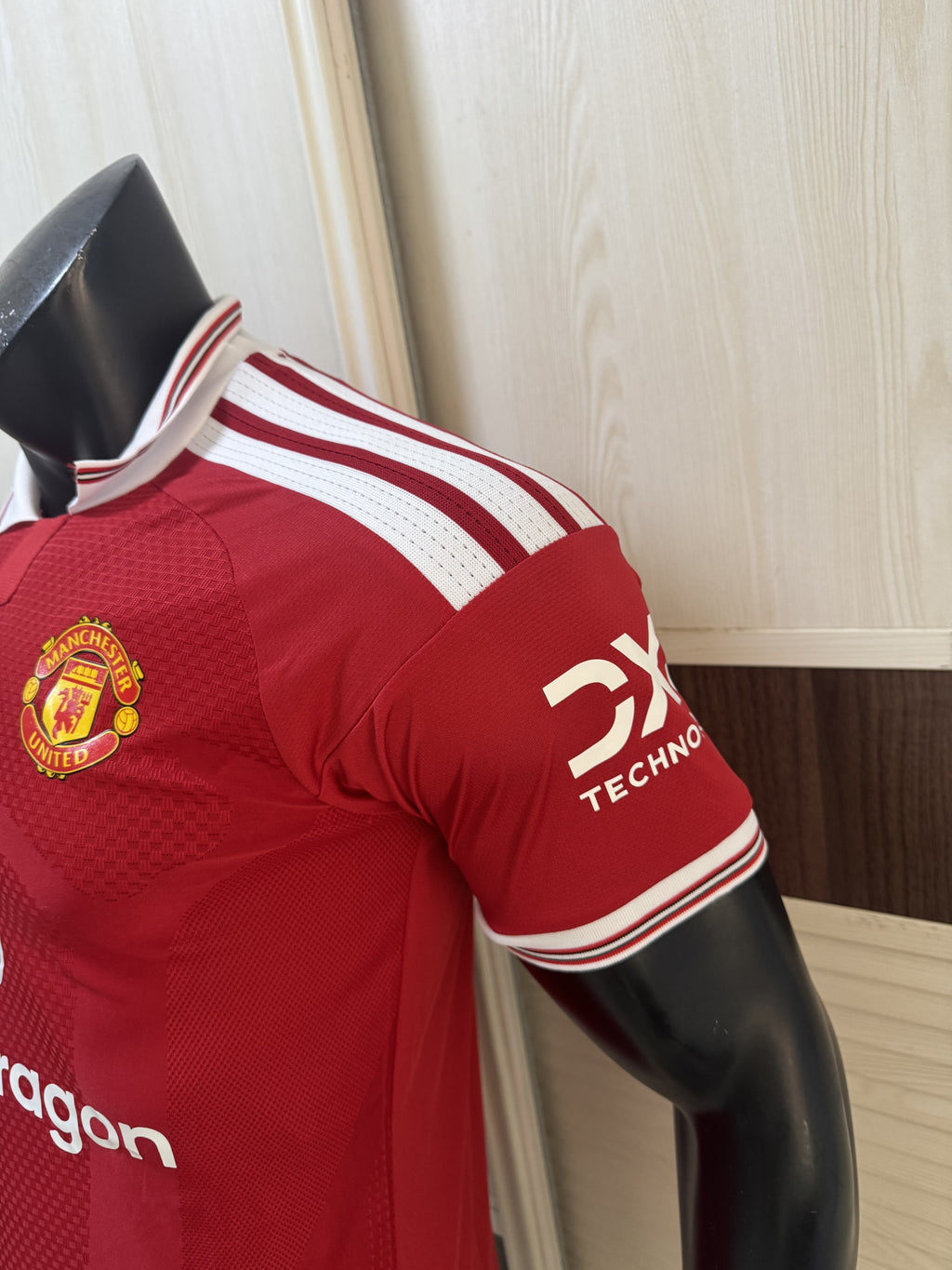 Red adidas Manchester United FC 202627 Home Shirt