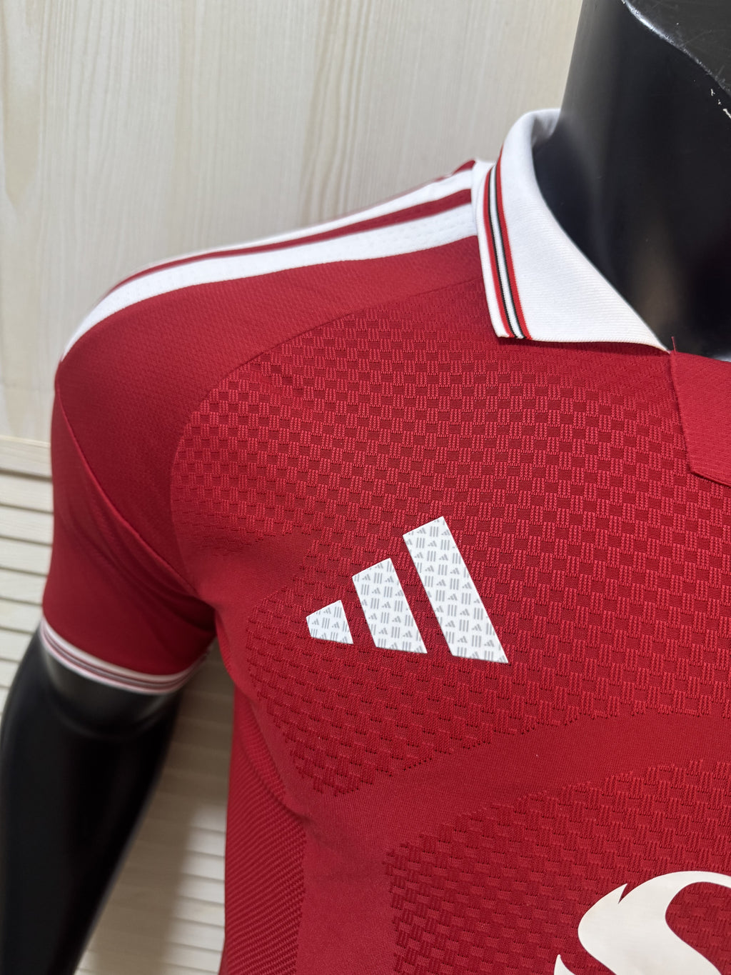 Red adidas Manchester United FC 202627 Home Shirt