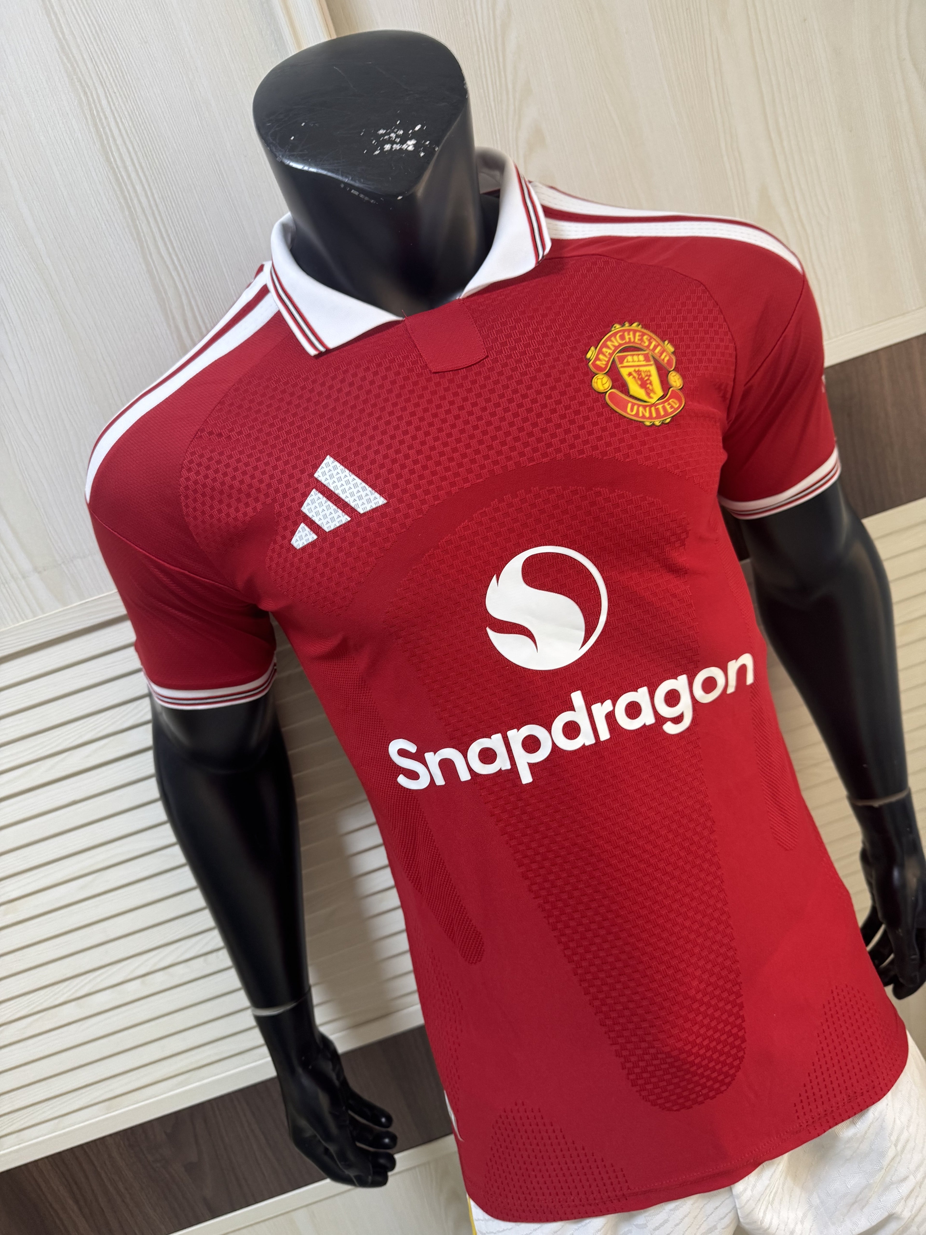 Red adidas Manchester United FC 202627 Home Shirt