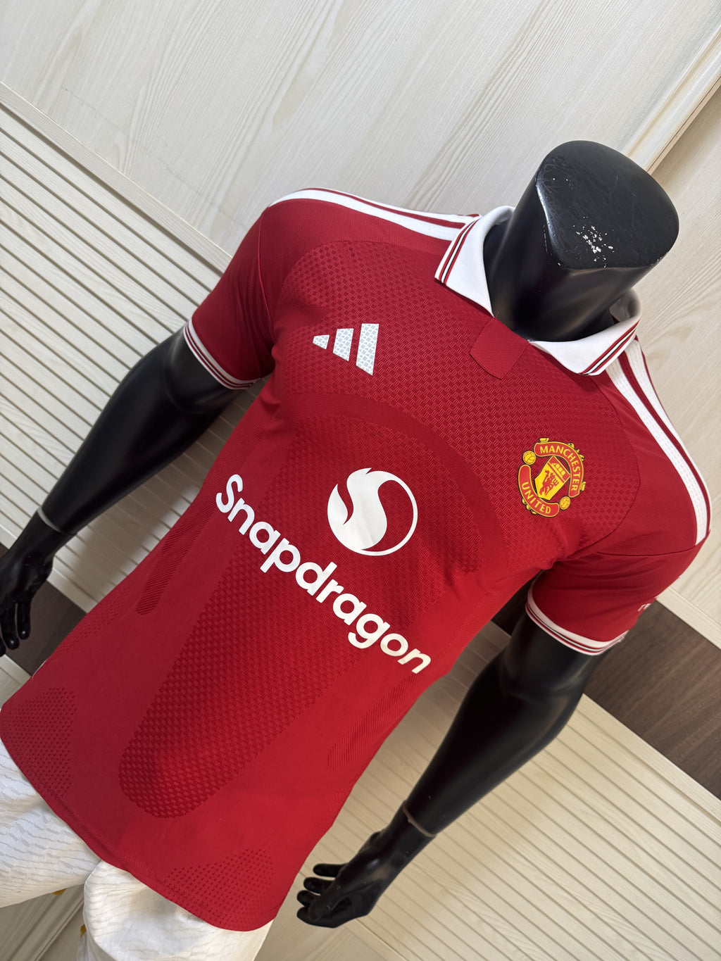 Red adidas Manchester United FC 202627 Home Shirt