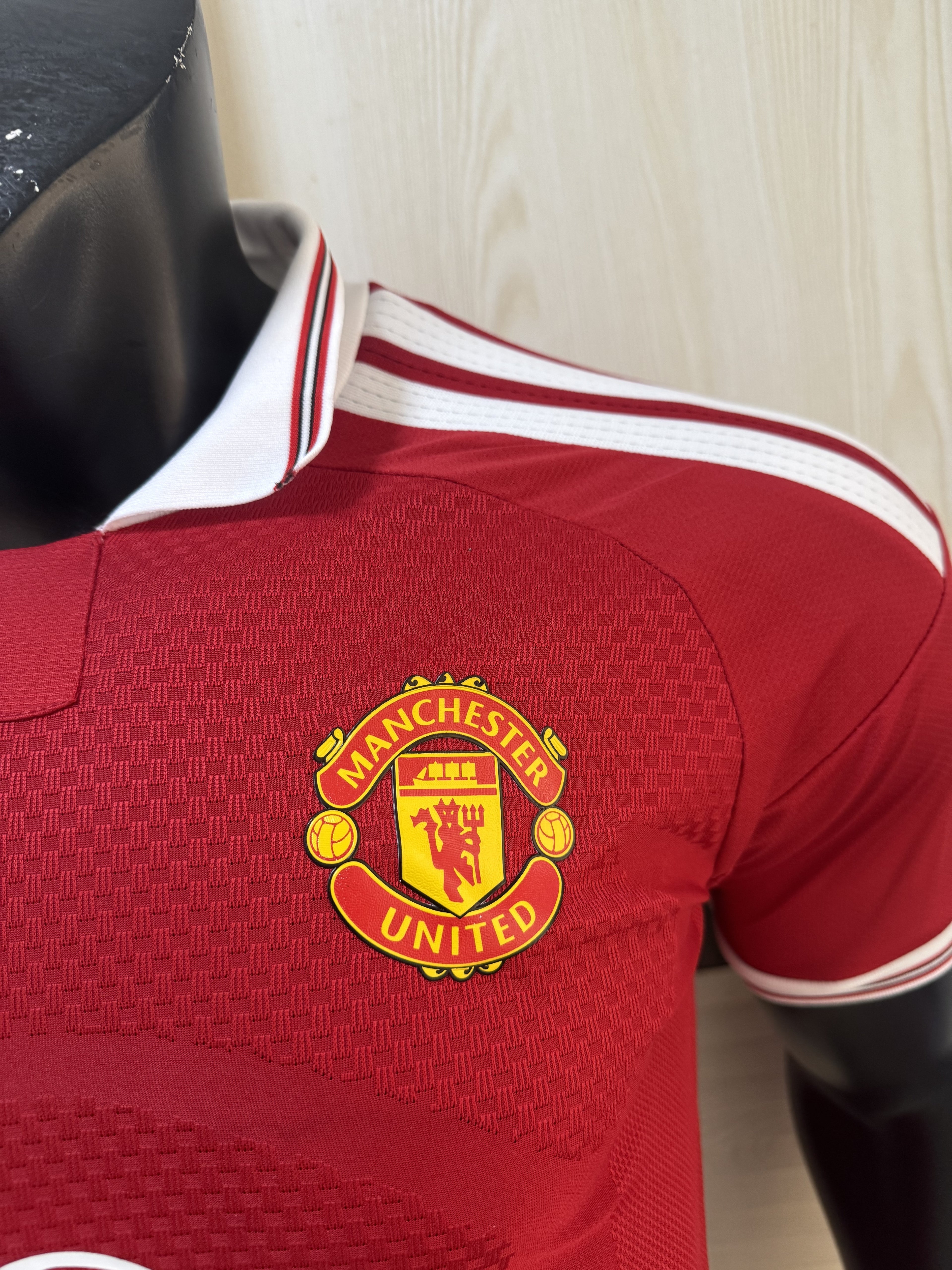 Red adidas Manchester United FC 202627 Home Shirt