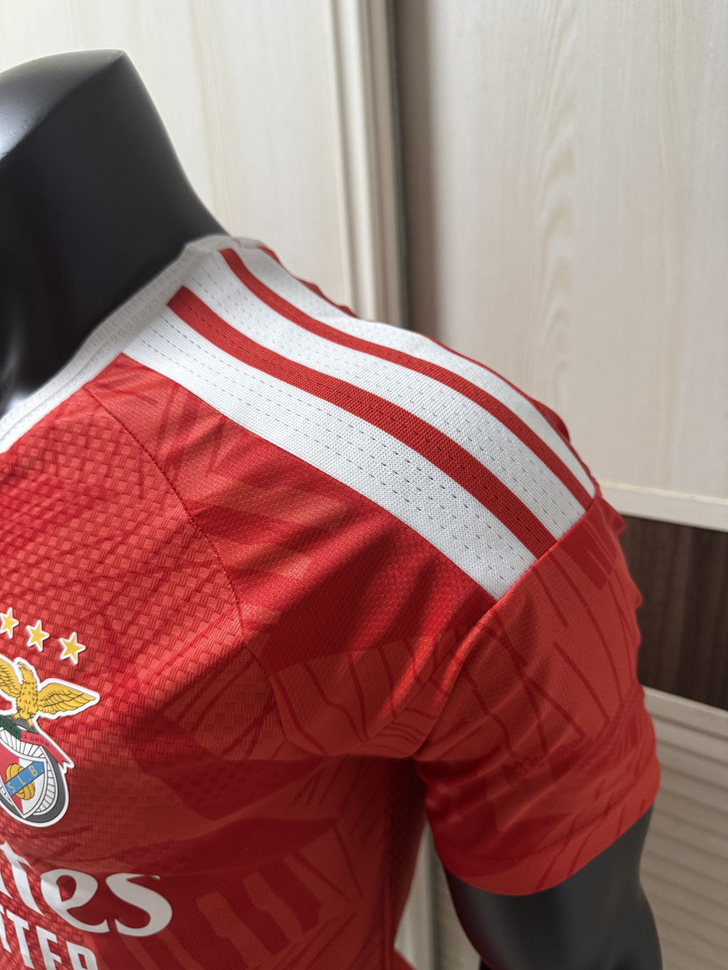 Red adidas Benfica 202627 Home Shirt