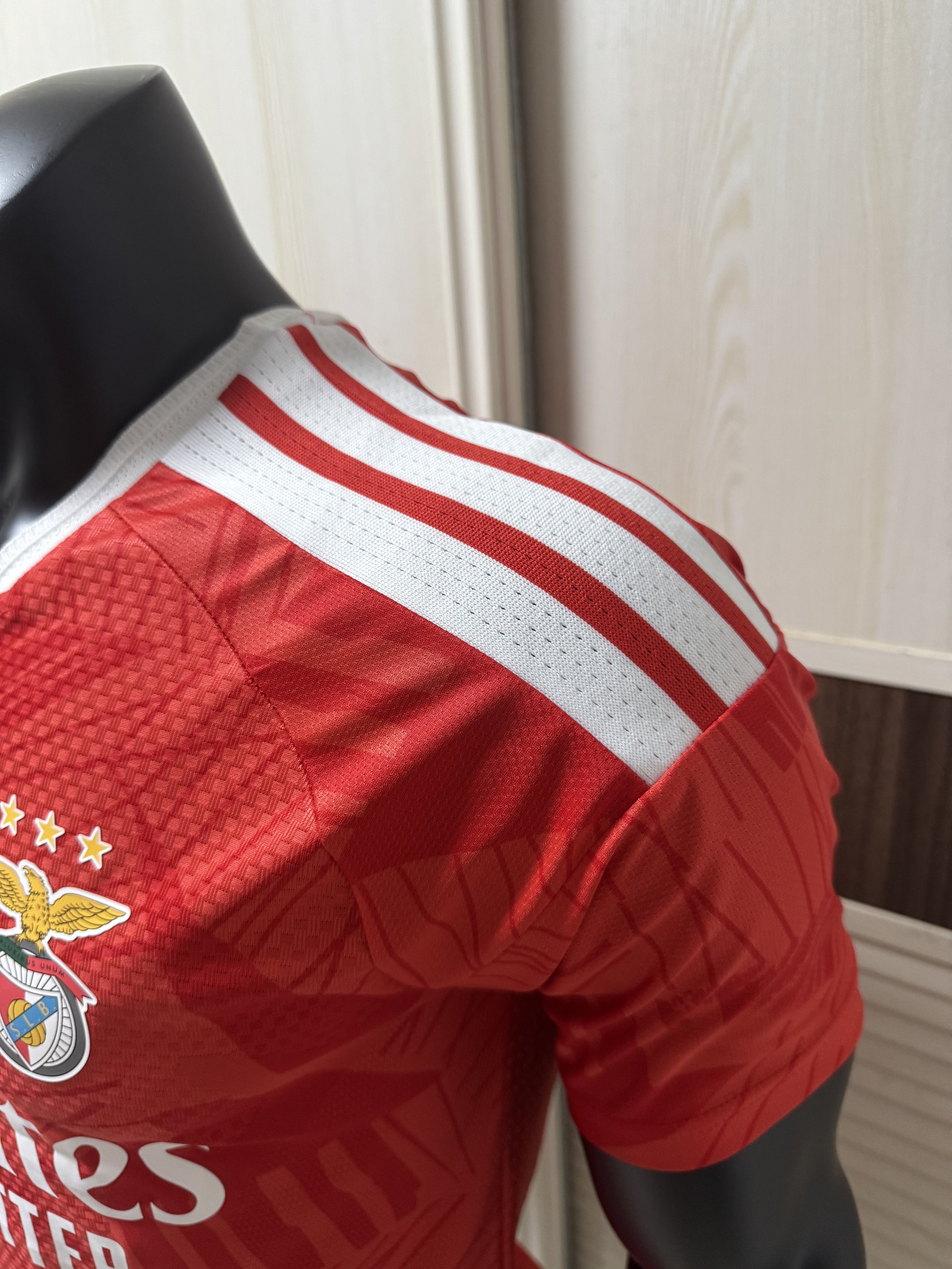 Red adidas Benfica 202627 Home Shirt
