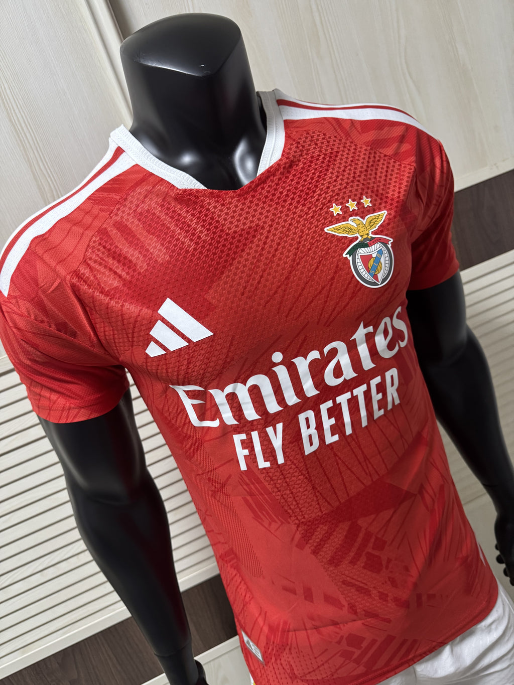 Red adidas Benfica 202627 Home Shirt