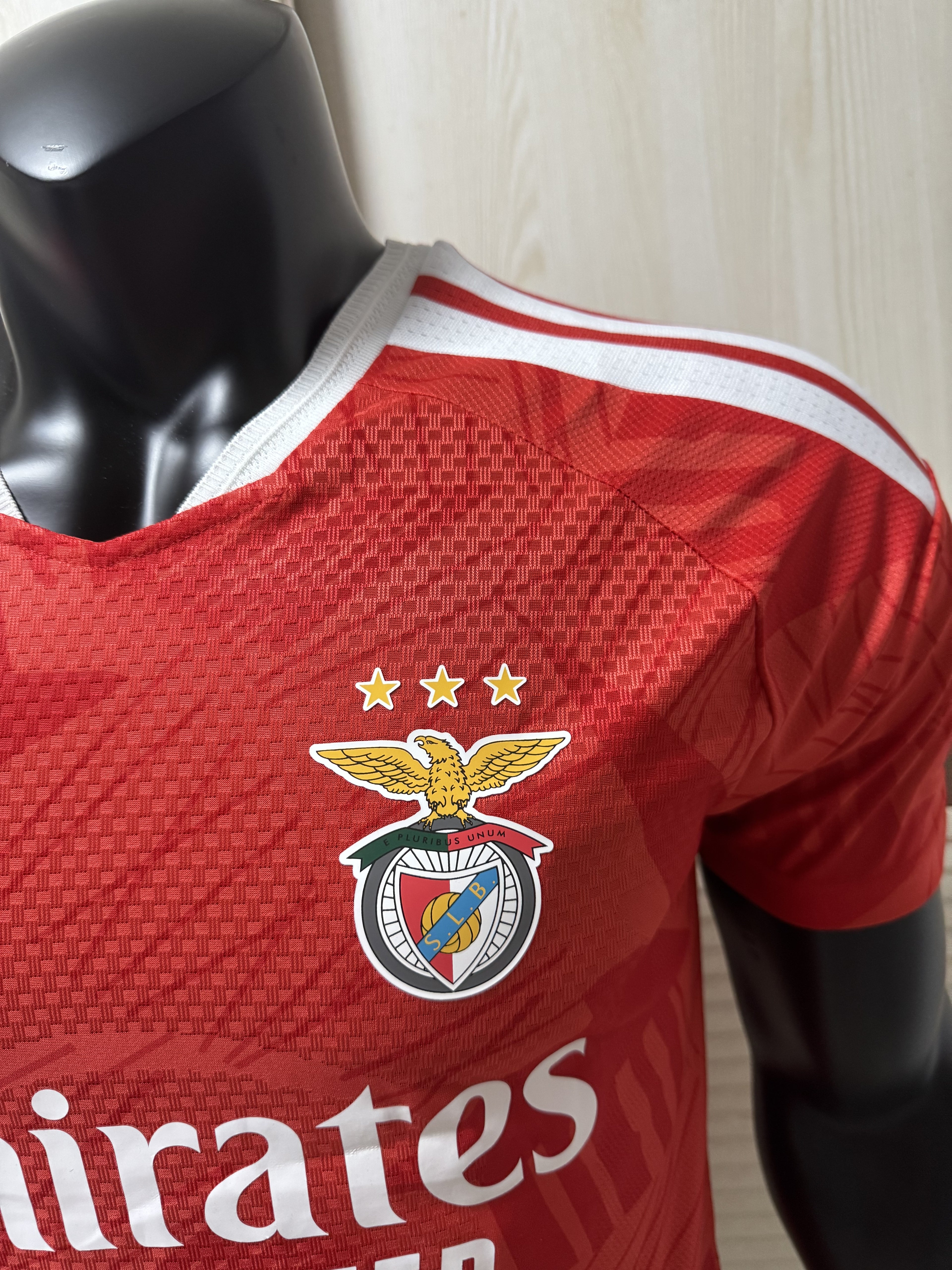 Red adidas Benfica 202627 Home Shirt