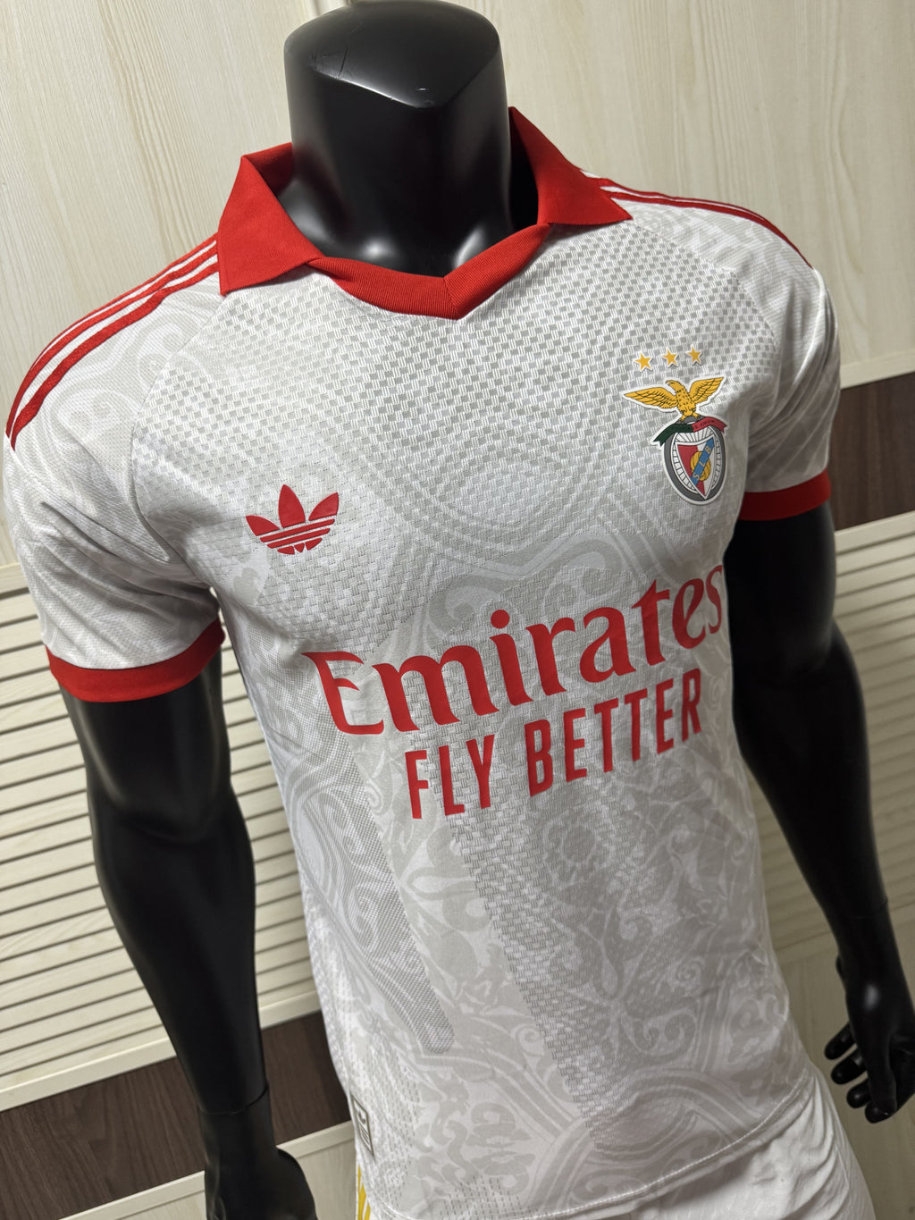Adidas Benfica 2627 Away Jersey - White