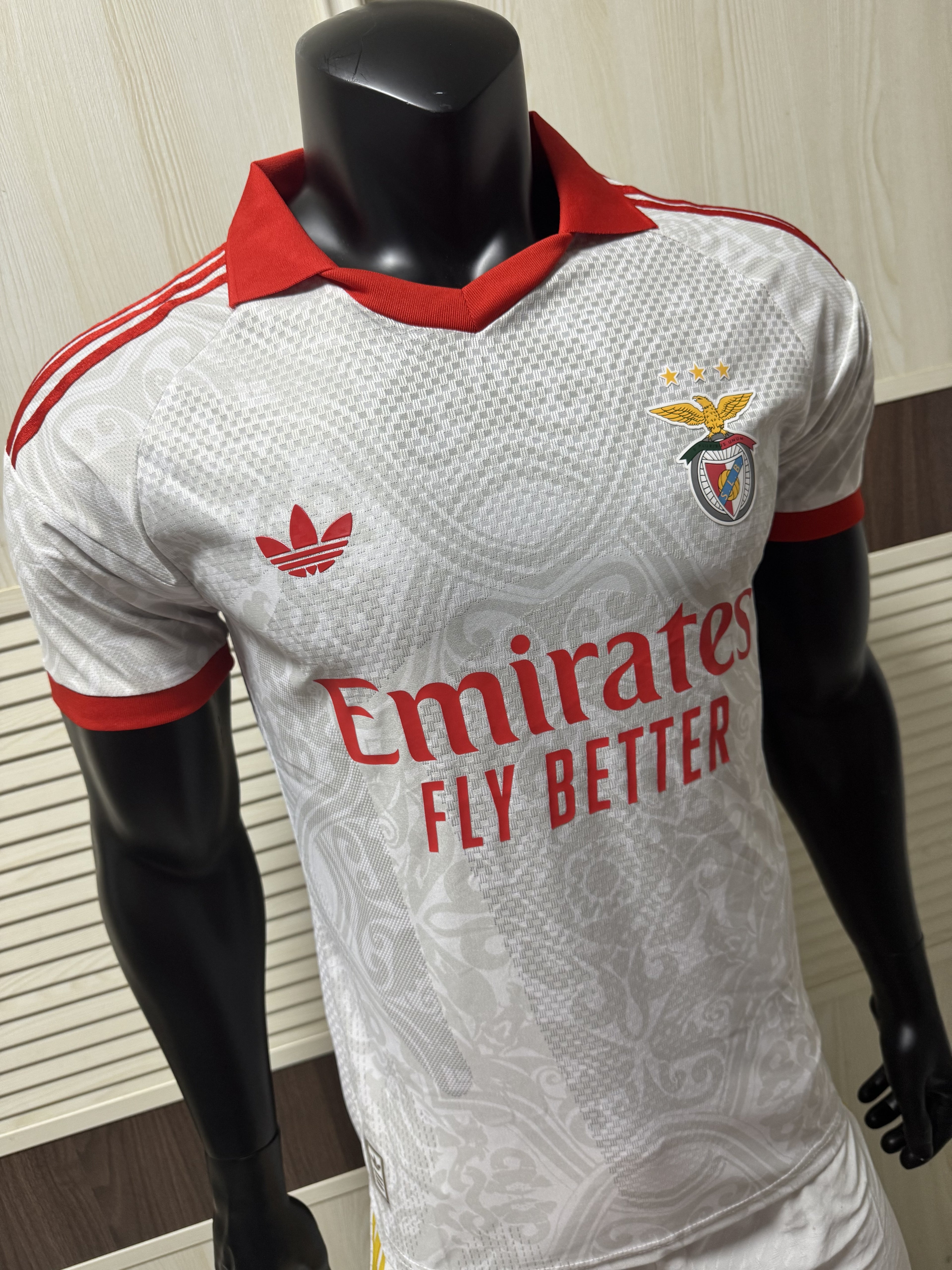 Adidas Benfica 2627 Away Jersey - White