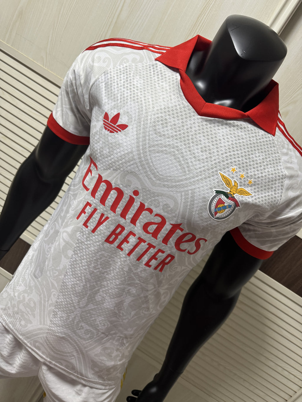 Adidas Benfica 2627 Away Jersey - White