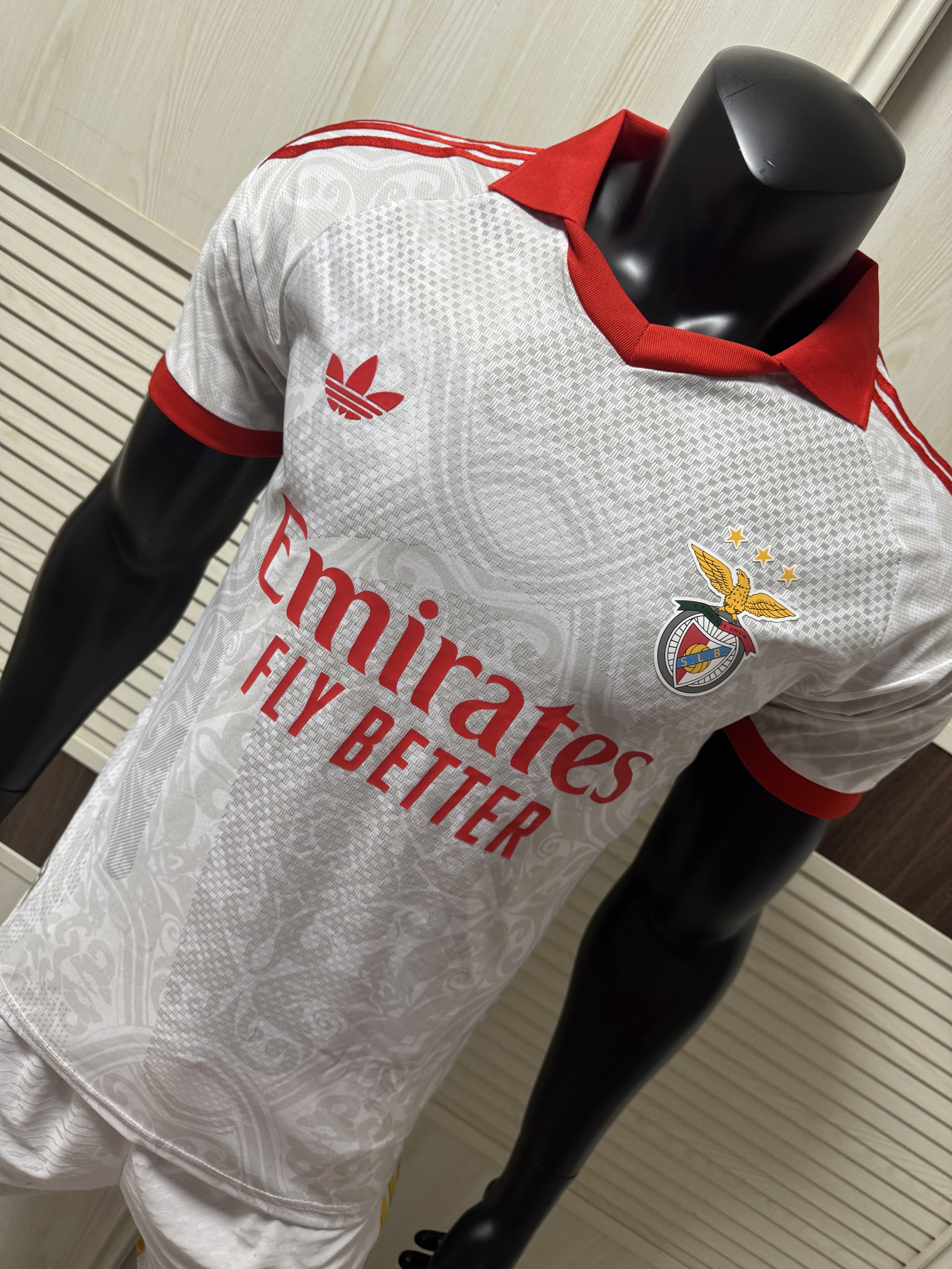 Adidas Benfica 2627 Away Jersey - White
