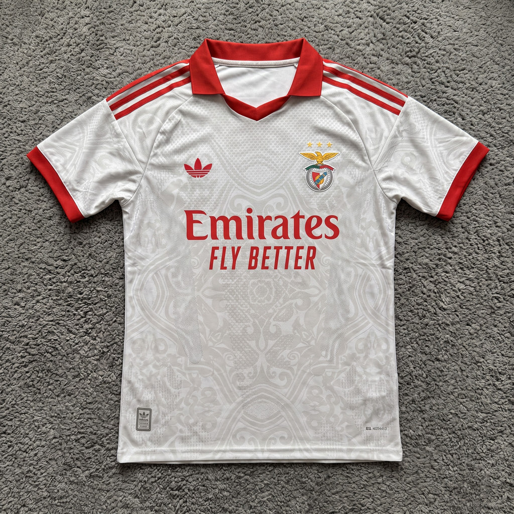 Adidas Benfica 2627 Away Jersey - White