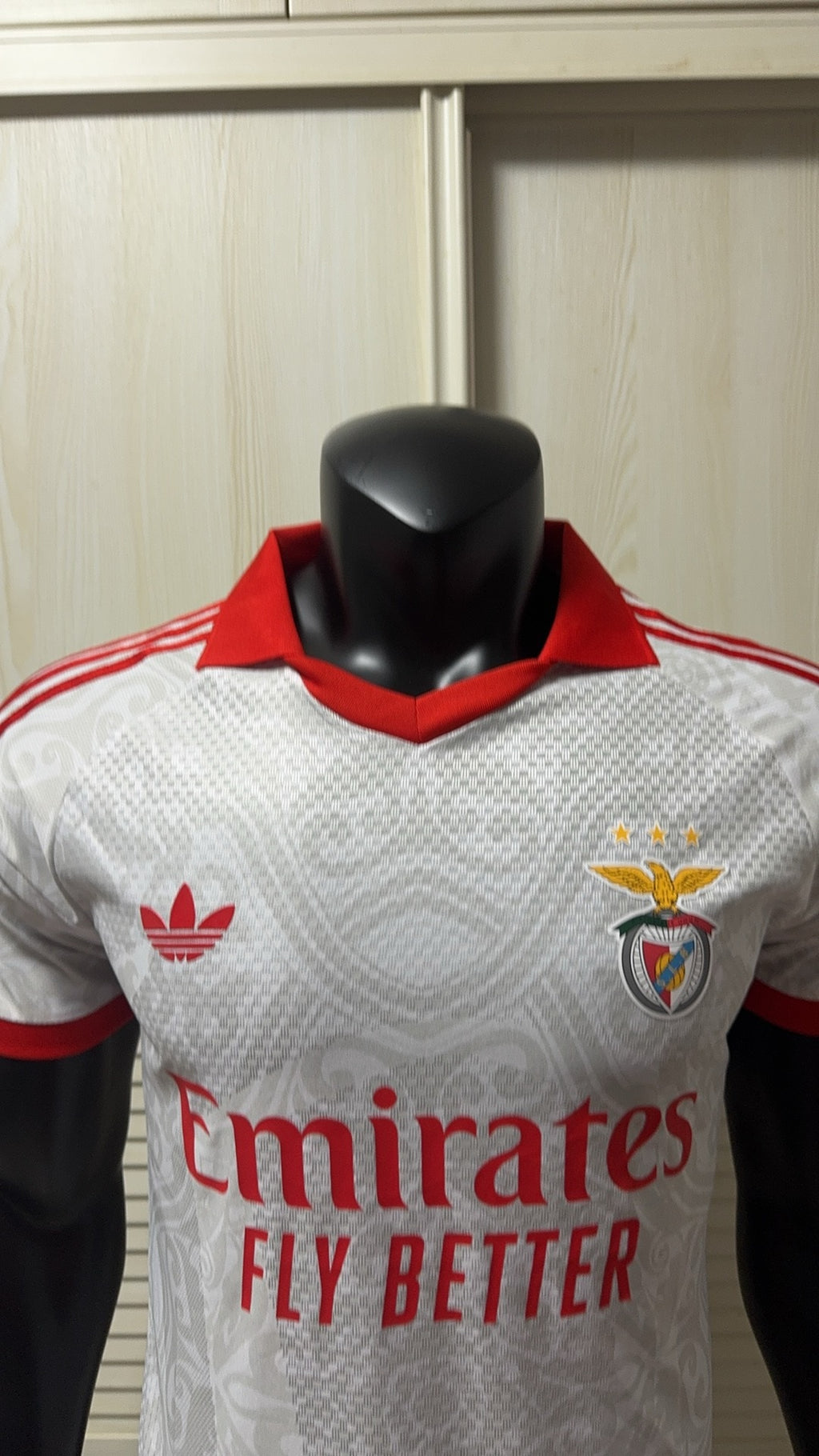 Adidas Benfica 2627 Away Jersey - White