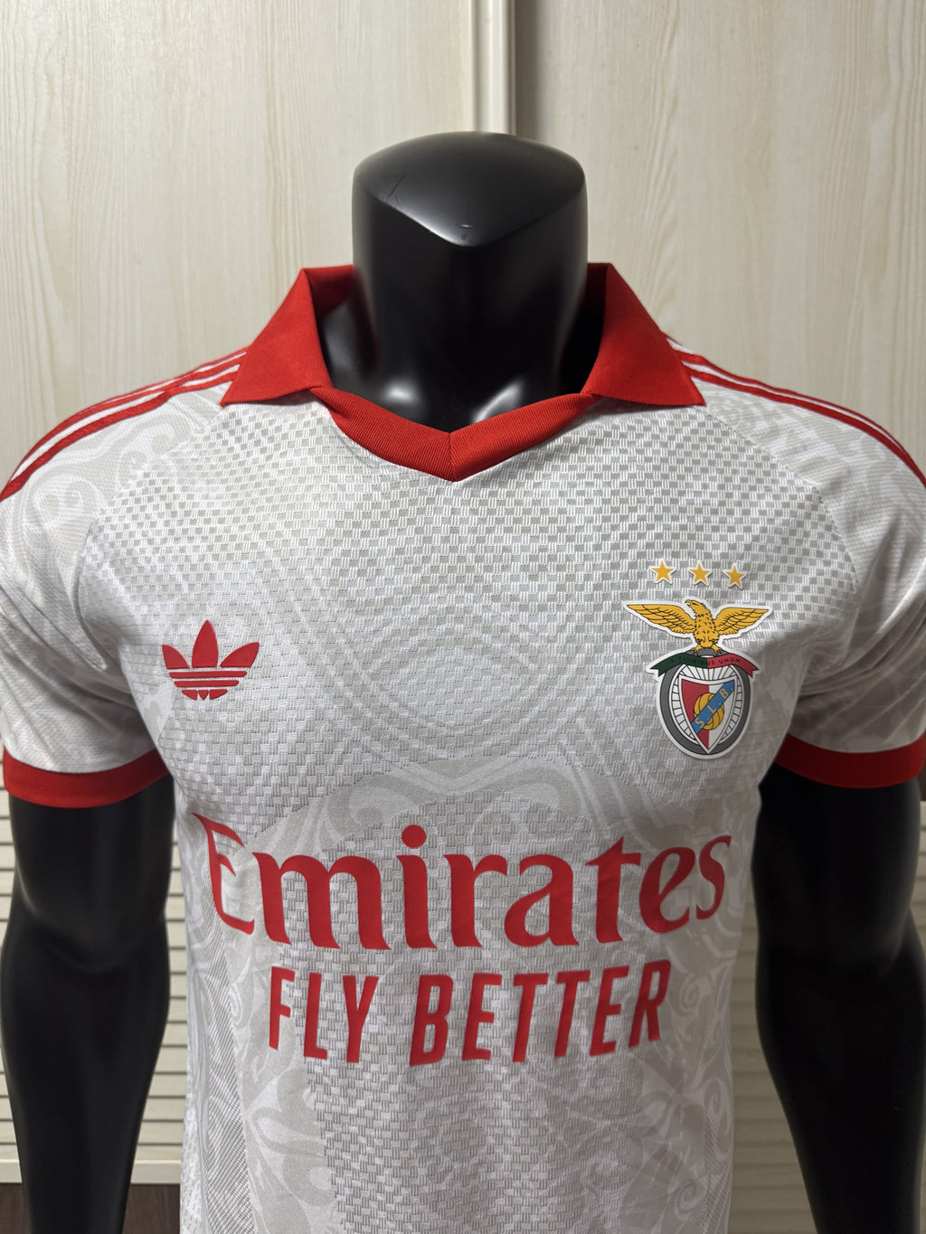 Adidas Benfica 2627 Away Jersey - White