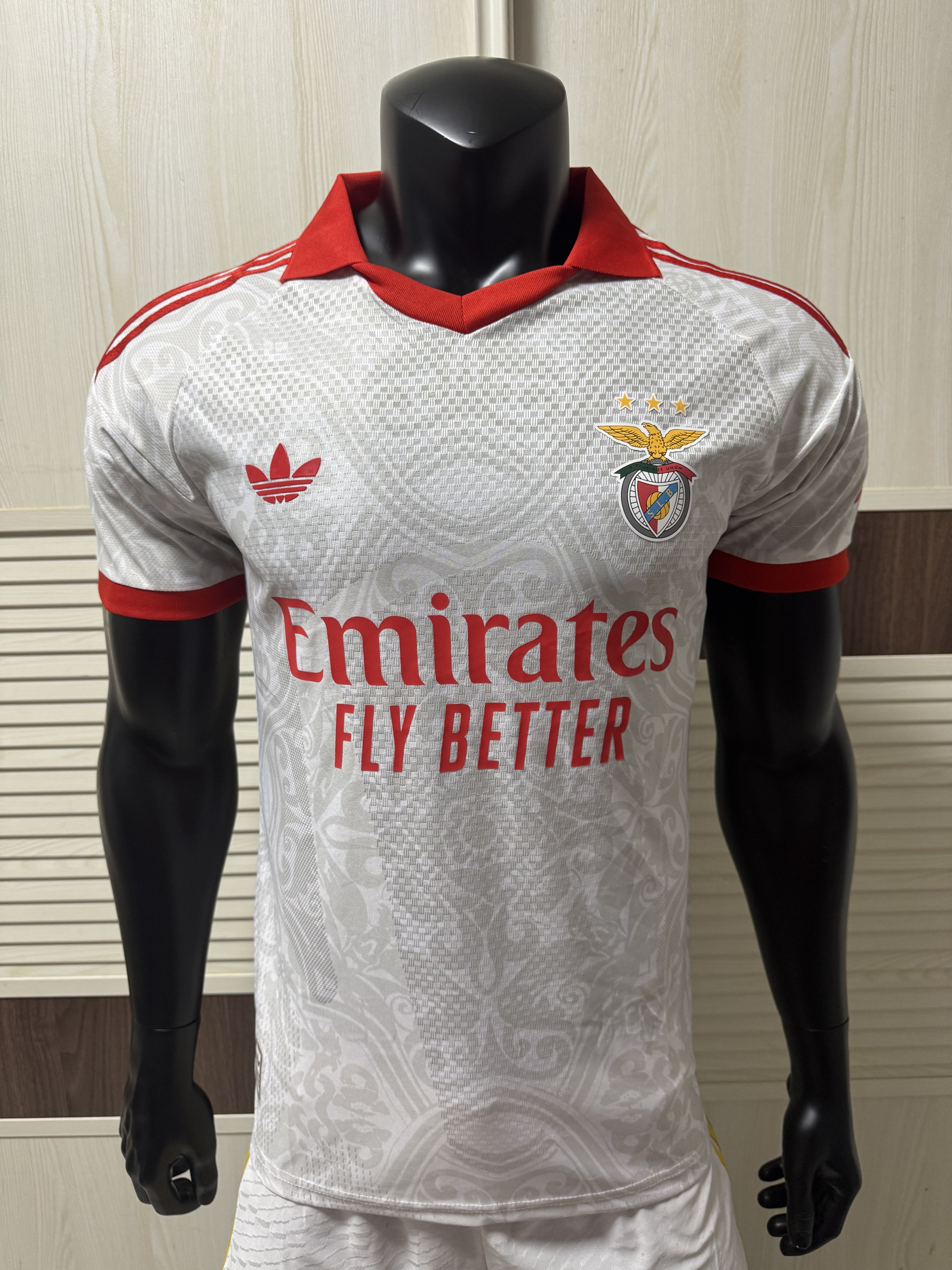 Adidas Benfica 2627 Away Jersey - White