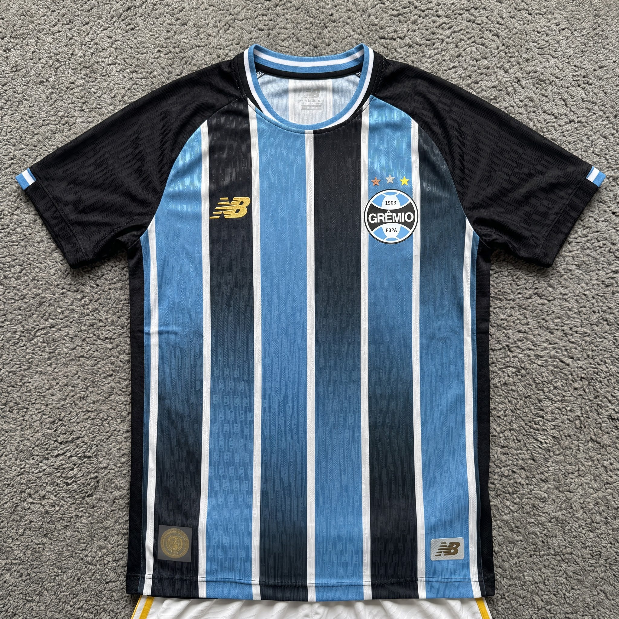 Camisa Home Torcedor Grêmio 2026 Juvenil New Balance