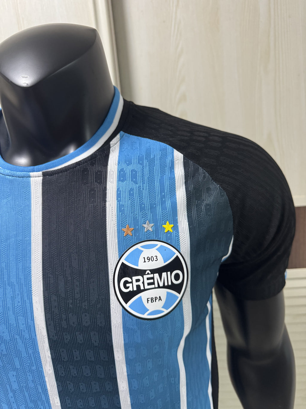 Camisa Home Torcedor Grêmio 2026 Juvenil New Balance