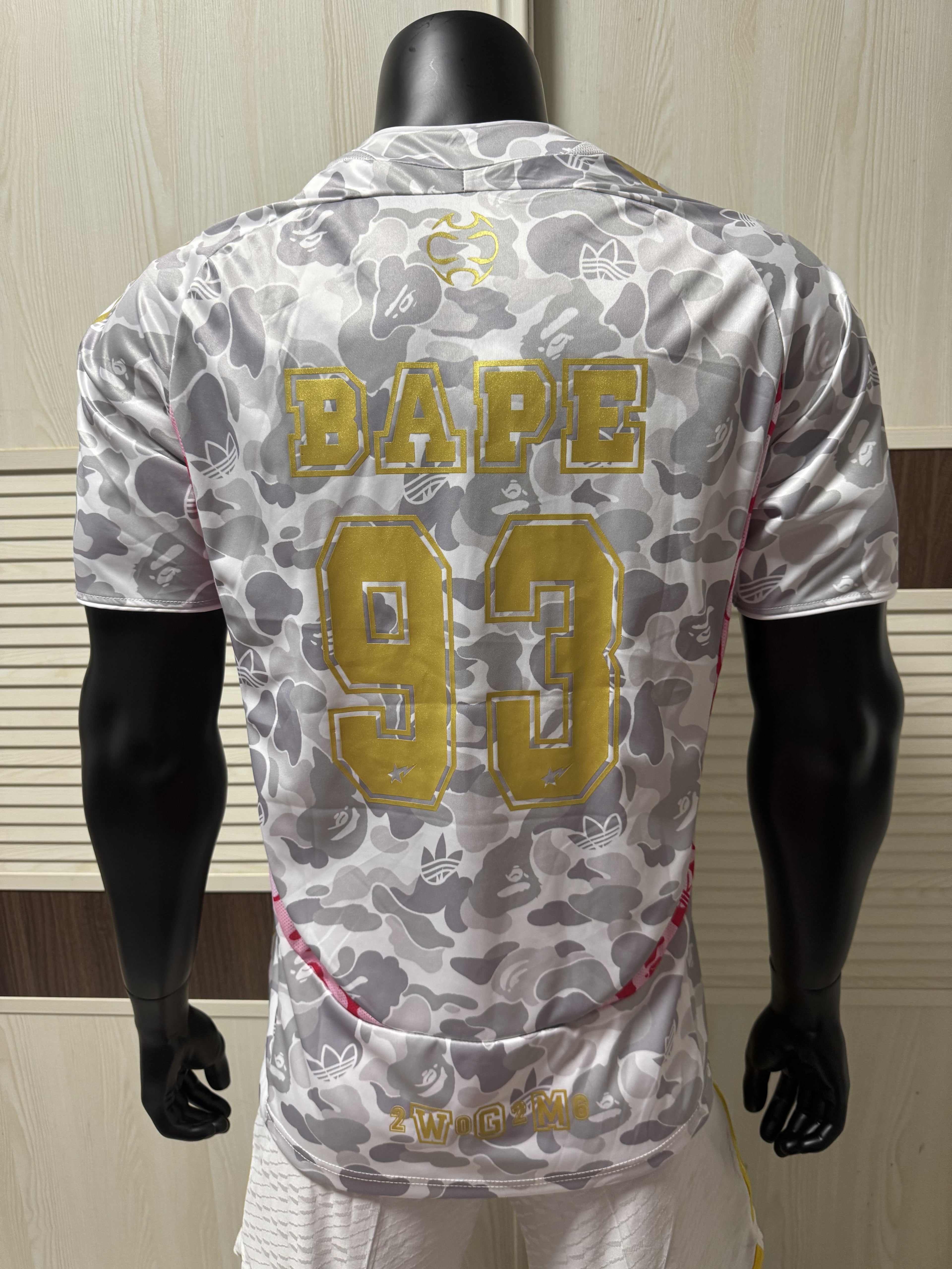 BAPE x adidas World Cup Collection Away Jersey