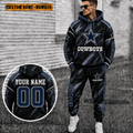 Dallas Cowboys Personalized Combo Hoodie And Sweatpants Gift For Fan VAN8232