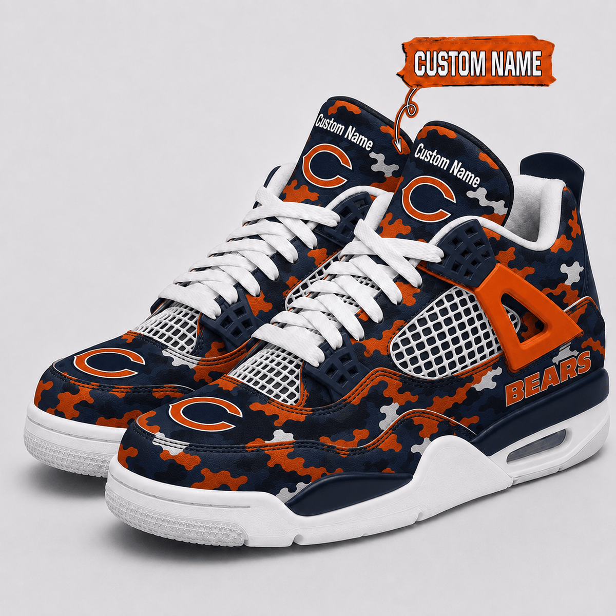 Cincinnati Bengals Personalized AJ4 Sneaker VAN12109