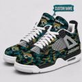 Jacksonville Jaguars Personalized AJ4 Sneaker VAN12112