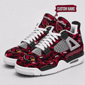 Arizona Cardinals Personalized AJ4 Sneaker VAN12123