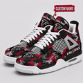 Atlanta Falcons Personalized AJ4 Sneaker VAN12126